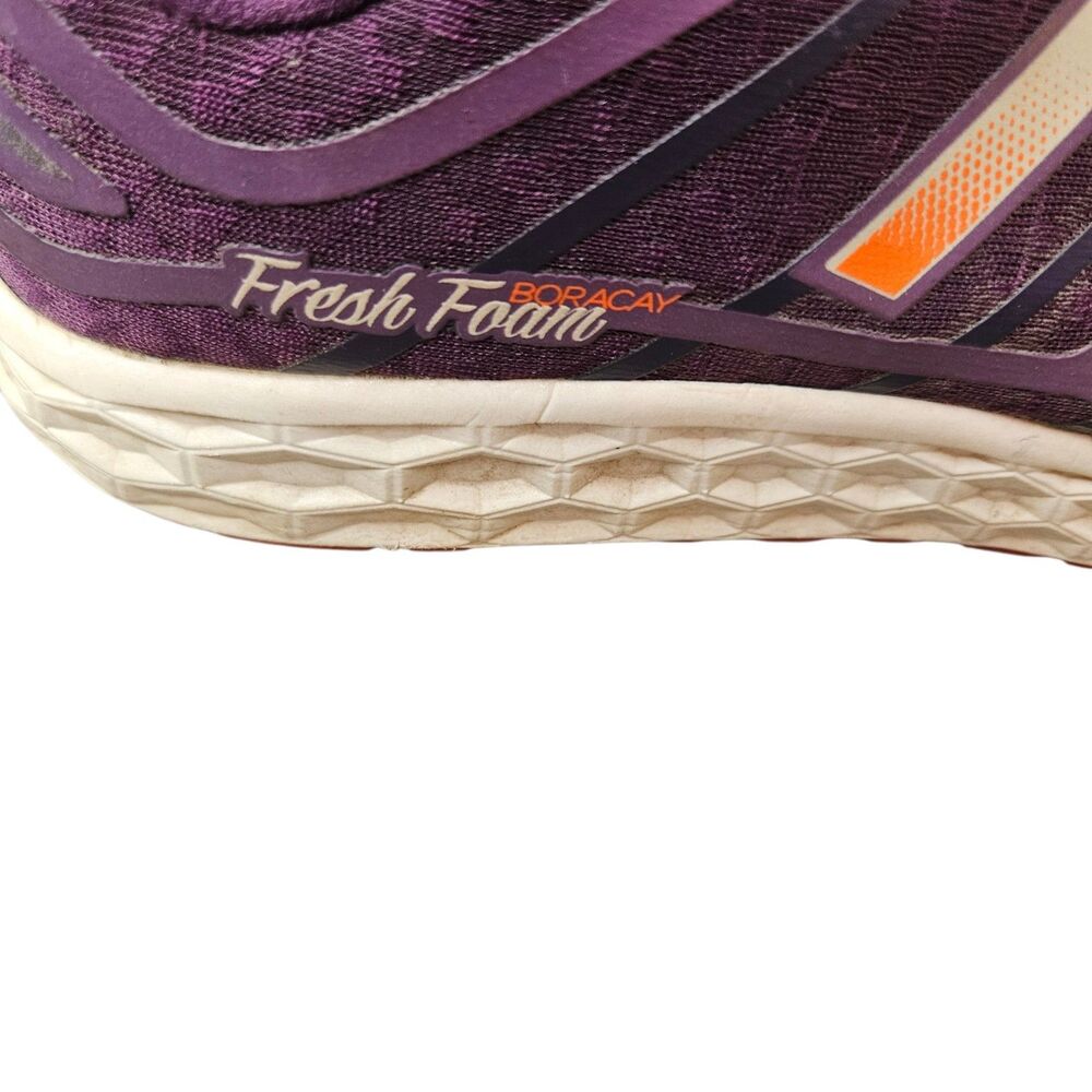 Womens New Balance Fresh Foam BORACAY Running Shoes Size 9.5 Purple W980PP2 - Picture 3 of 9